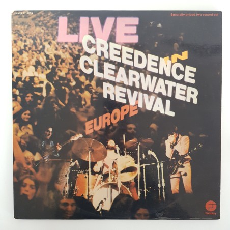 Creedence Clearwater Revival – Live In Europe - OCC - VG - UC